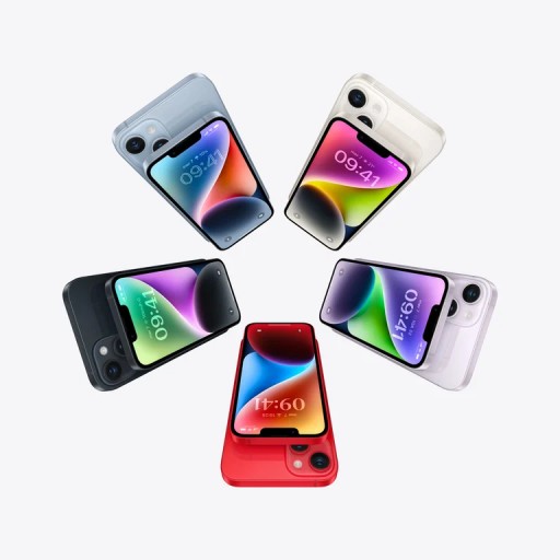 Apple iPhone 14, 15,5 см (6,1 дюйма), две SIM-карты, iOS 1
