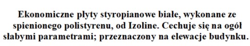 IZOLINE ПЕНОСТРОИТЕЛЬ СТАНДАРТНЫЙ ФАСАД 0,045 10 СМ
