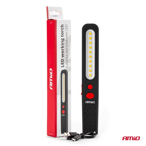 СВЕТОДИОДНАЯ КОНТРОЛЬНАЯ ЛАМПА AMIO TORCH 400LM