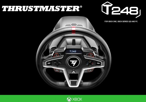 Рулевое колесо Thrustmaster T248 с гибридным приводом для Xbox и ПК