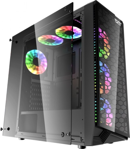 Чехол для компьютера Darkflash Water Square 5 (черный)