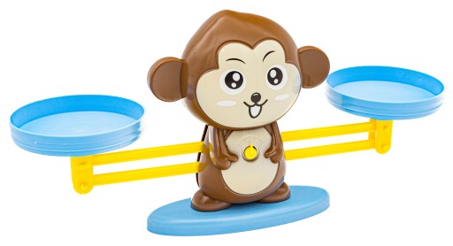 Игрушка Развивающая Игра для Детей УЧИМСЯ СЧИТАТЬ Весы Баланс Числа Обезьяны