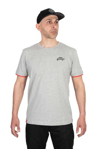 Fox Rage Voyager Tee Light Grey M T -Frish: Medium (m)