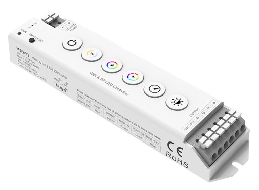 M5(WT) Sterownik LED WIFI&RF RGB/RGBW/RGBCCT/RGB+CCT 5CH*3A SKYDANCE