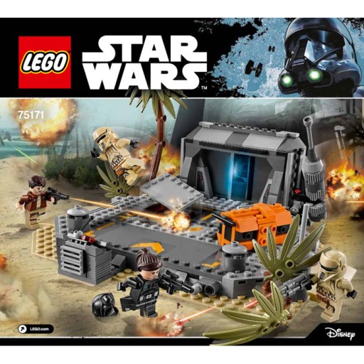 Инструкция LEGO - Битва на Скарифе 75171