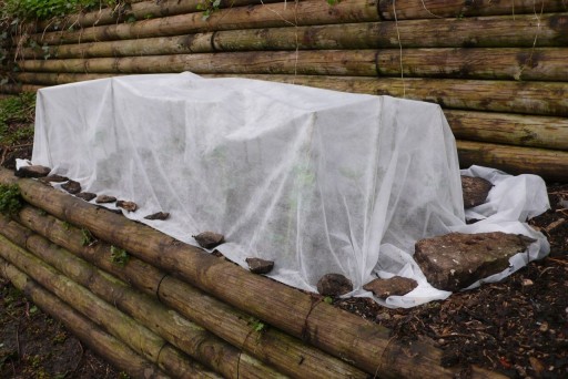 Agrowłóknina Biała Zimowa Jesienna Wytrzymała Ekologiczna 3,2x5m 50 g
