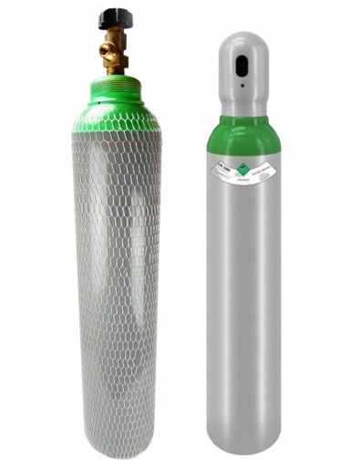 BUTLA pelna ARGON/CO2 Mieszanka MIX 8l + REDUKTOR