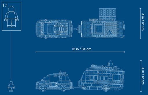 Oryginalne LEGO 31108 Creator 3w1 Wakacyjny kemping z rodziną Klocki Duże