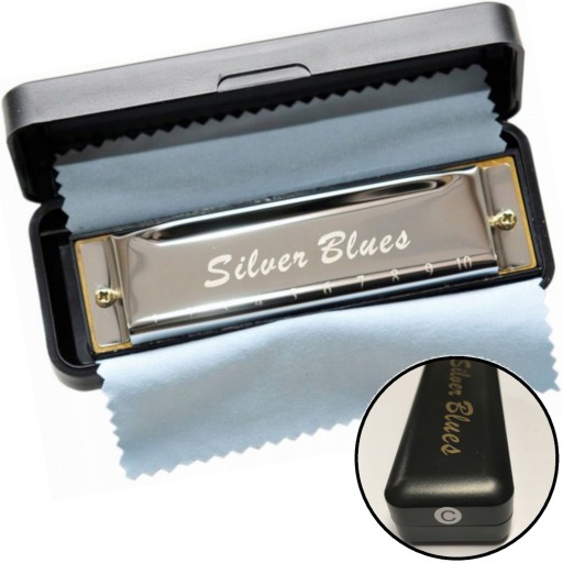 Silver Blues C-dur harmonijka diatoniczna bluesowa