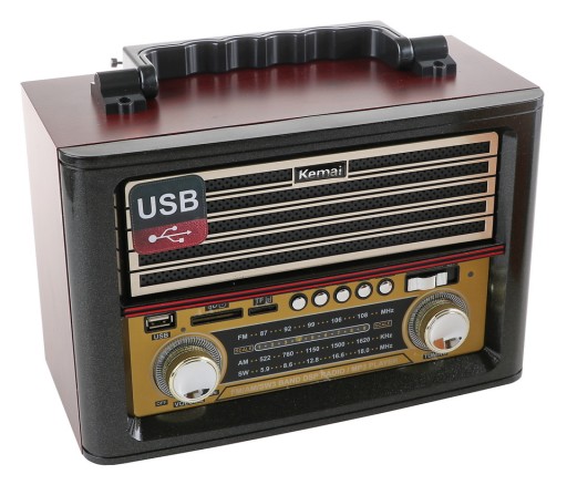 ПОРТАТИВНОЕ Радио РЕТРО R20 FM Bluetooth MP3 USB SD