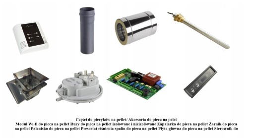 Piec, piecyk, kominek, koza na pelet pellet Karen 9kW duży zasobnik 40kg