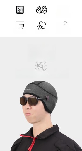 NAGŁOWIE CZAPKA TWARDY KASK ROWEROWY CZASZKA MĘSKI