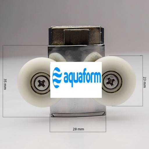 ROLKA DOLNA WYPINANA SUPRA PRO AQUAFORM