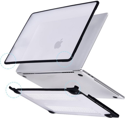 Жесткий чехол, матовый чехол из ТПУ+ПК для Apple Macbook Air 13 A2337 M1