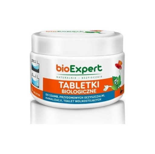 Tabletki 6 bakterie szambo oczyszczalnia bioExpert