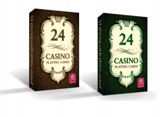 GRA KARCIANA dla Dzieci 24 Karty CASINO Klasyczne