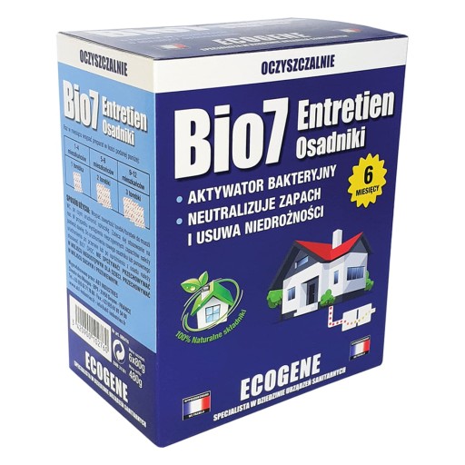 2 X Bio7 Entretien в пакетиках BIO 7 отстойники