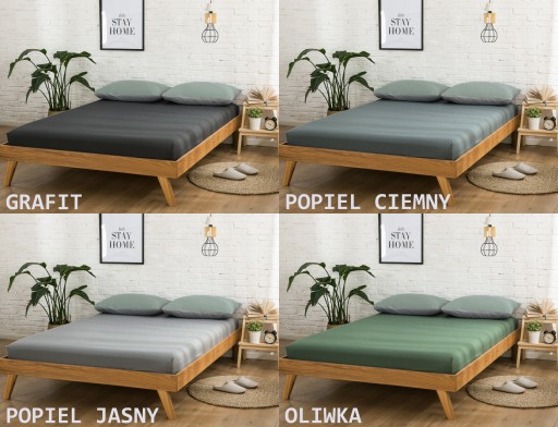 Prześcieradło JERSEY z gumką 160x200 POLSKIE GRUBE
