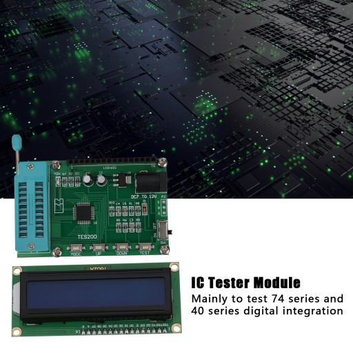 IC тестер цифровой измеритель 74 40 45 серии LC