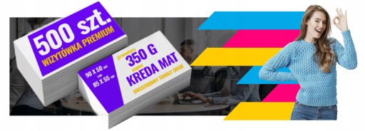 Двусторонние визитки 500 шт плотные 350 г ПРЕМИУМ КРЕАТОР ОНЛАЙН + БЕСПЛАТНО