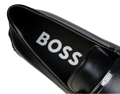 Элегантные кожаные лоферы HUGO BOSS НОВЫЙ размер 45