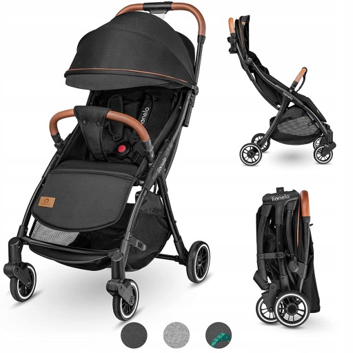 Коляска LIONELO Julie One, черная