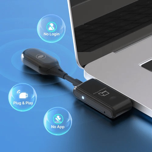 Беспроводной адаптер, передатчик, приемник USB-C, 1080P, Full HD, MINIX C1