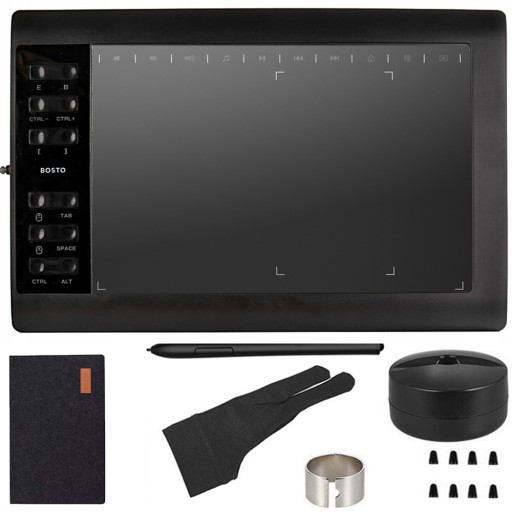 Графический планшет BOSTO 1060 PLUS с пером 8192