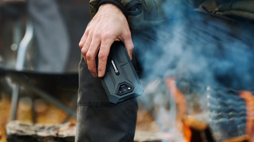 HAMMER IRON V Оранжевый комплект + гибридное стекло, ночное видение IP68, прочное