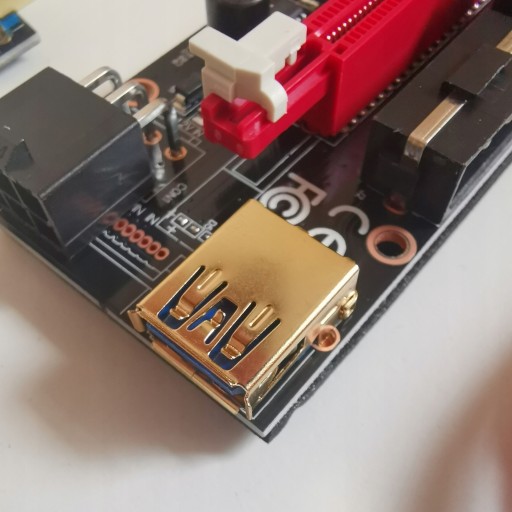RISER 009S GOLD USB3.0 PCI-E PCI 1x-16x SATA TAPE