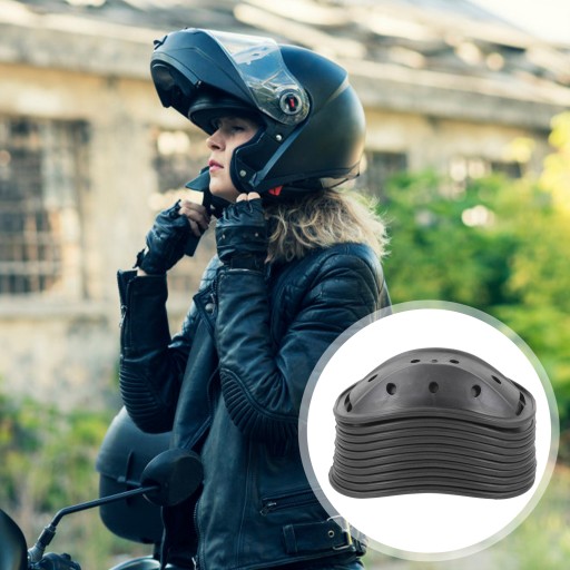 НАКЛАДКИ ДЛЯ ЗАЩИТЫ ПОДБОРОДКА НА МОТОШЛЕМ 10 ШТ.