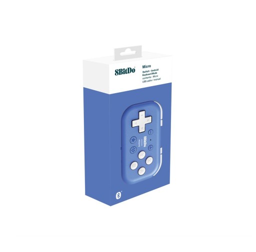 Геймпад 8BitDo Micro Bluetooth, синий