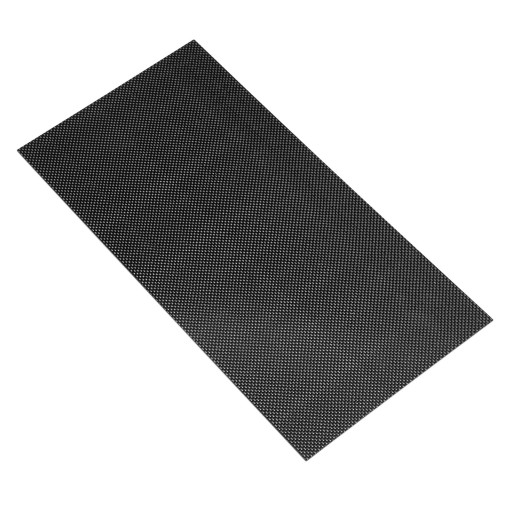 Пластина из углеродного волокна 3K Twill, блестящая