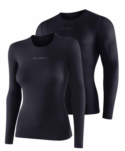 BRUBECK BASE LAYER ТЕРМОАКТИВНАЯ ФУТБОЛКА УНИСЕКС С ДЛИННЫМИ РУКАВАМИ СВИТШОТ M