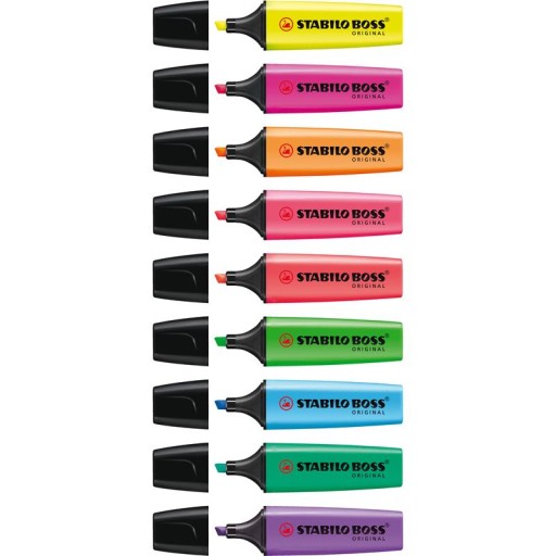 ВЫДЕЛИТЕЛЬ ДЛЯ ТЕКСТА STABILO BOSS ORIGINAL BLUE
