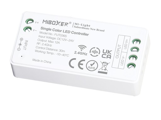 Настенный блок управления диммером MILIGHT LED MONO