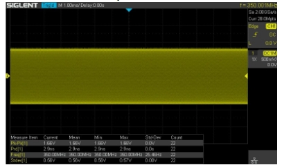 SDS2202X-E oscyloskop cyfrowy 2x200MHz 2GSa/s Siglent