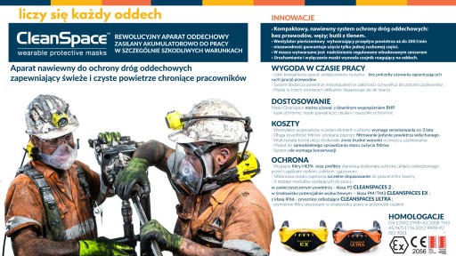 Вентиляторная маска — фильтр частиц P3 HEPA