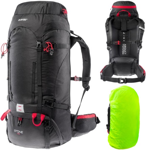 HI-TEC STONE TRAVEL ГОРНЫЙ ТРЕККИНГОВЫЙ РЮКЗАК С ЧЕХОЛОМ 75 Л