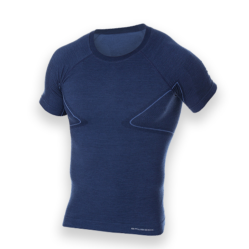 Мужская термоактивная футболка Brubeck Active Wool