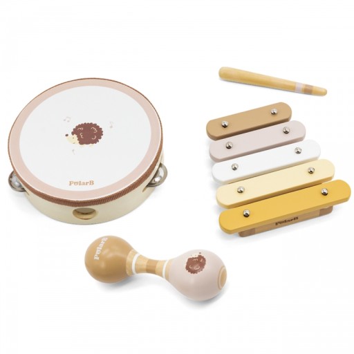 ДЕРЕВЯННЫЙ МУЗЫКАЛЬНЫЙ НАБОР HEDGEGO POLARB VIGA INSTRUMENTS
