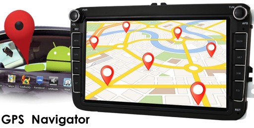 Radio Android 10 Volkswagen Golf Passat GPS vw B6