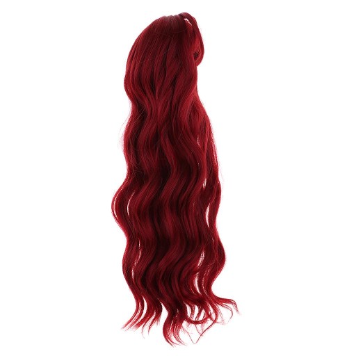 1/3 BJD кукла парик длинные вьющиеся волосы для Dollfie DIY Шиньон кукла изготовления вина