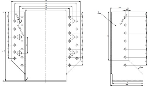 СОЕДИНИТЕЛЬ КРОНШТЕЙНА БАЛКИ WB31 100x170 СЕРТИФИКАТ