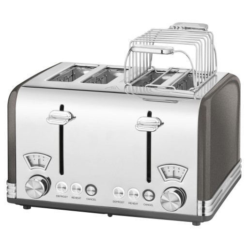 TOSTER NA 4 KROMKI PROFICOOK PC-TA ANTRACYT