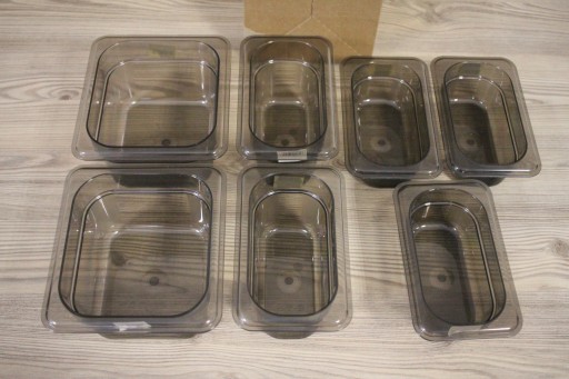 Набор контейнеров GN - 7 шт., 1/6 100, 1/9 100, 1/9 65 Camwear Cambro