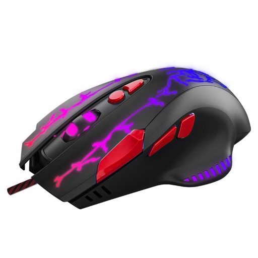 ИГРОВАЯ МЫШЬ ИГРОВАЯ МЫШЬ со светодиодной подсветкой RGB 6400DPI