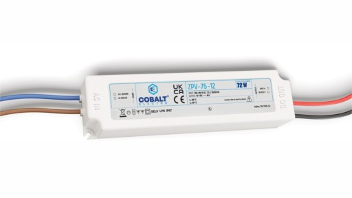 ZPV 72W 12V COBALT IP67 герметичный источник питания