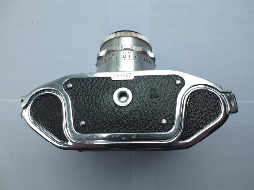 EXA II + Tessar 50 мм 1:2,8 Carl Zeiss Jena - рабочий