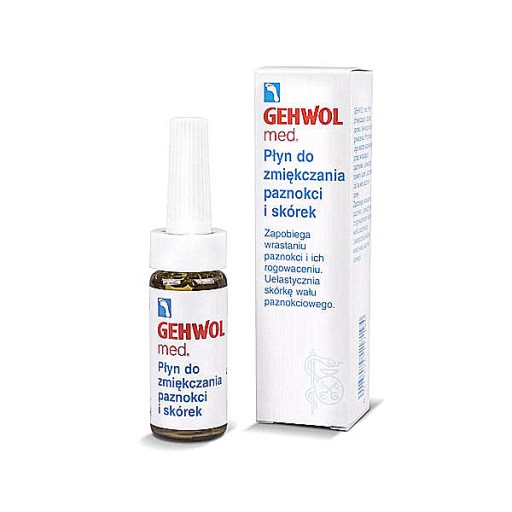 Gehwol Med смягчающий уход за вросшими и сильно мозолистыми ногтями.